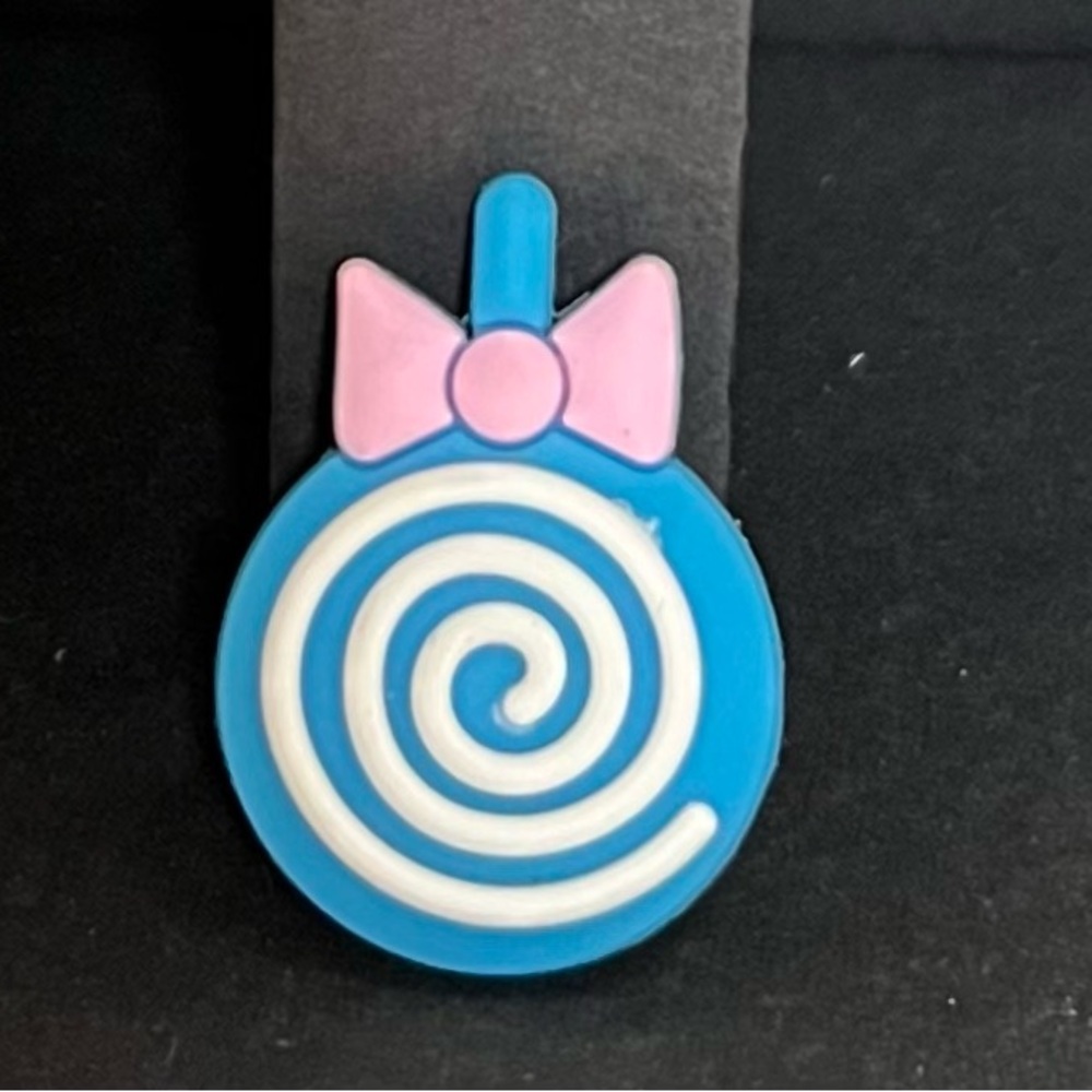Blue and Pink Swirl CROCS Charm New (2 for $5)